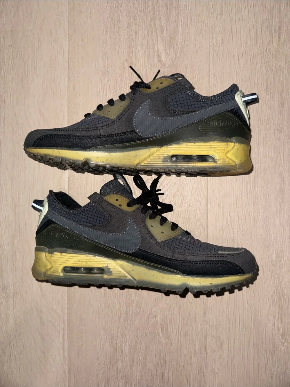 New Nike Air Max 90 Terrascape `Black Lime Ice’